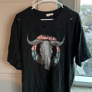 Refined Canvas Oversized Tshirt